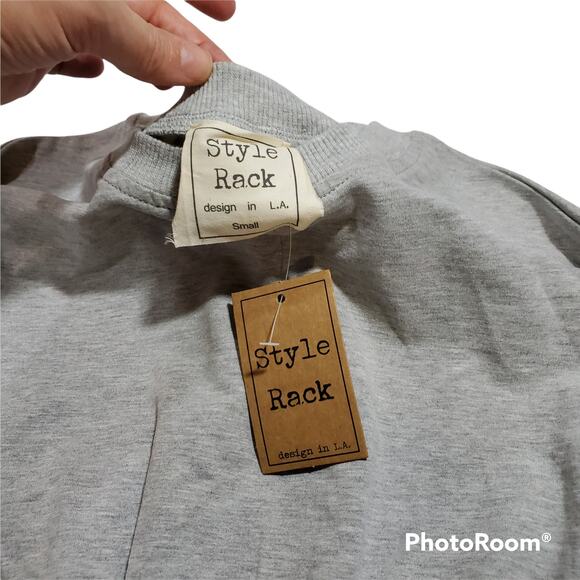 Style Rack | Light Grey Mini Dress | Size Small - Picture 5 of 5